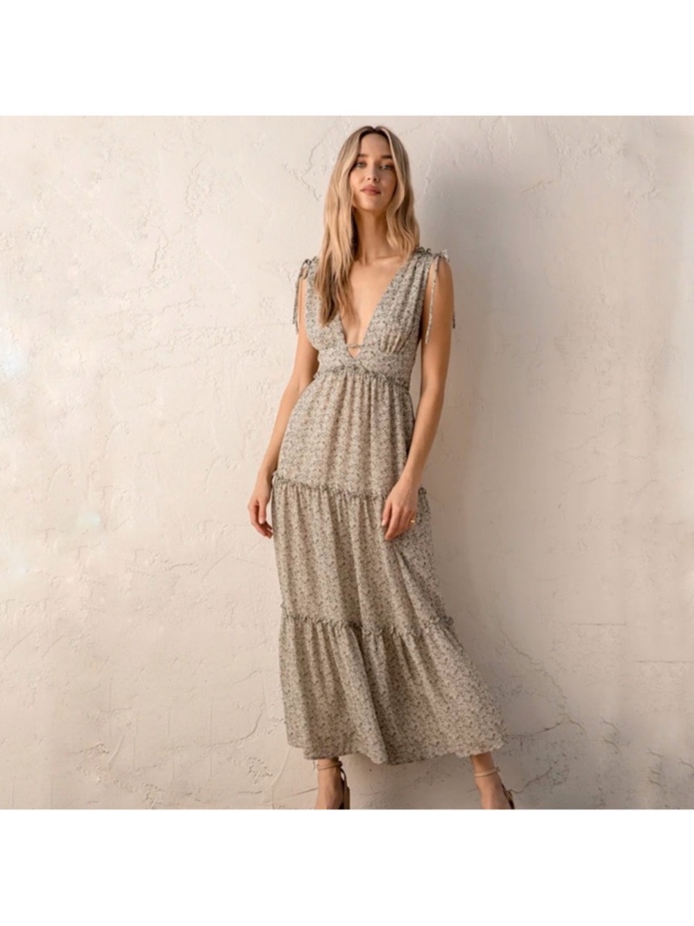 LULU’S Tiered Maxi Dress